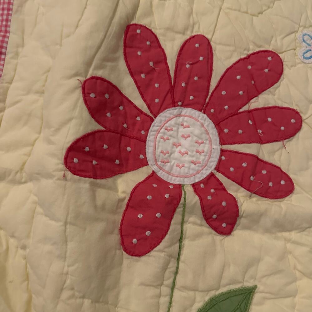 Pottery Barn Kids Daisy Garden Euro Sham - Picture 5 of 5